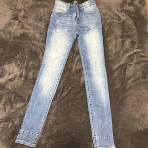 Coco + Carmen Light Blue Skinny Jeans
